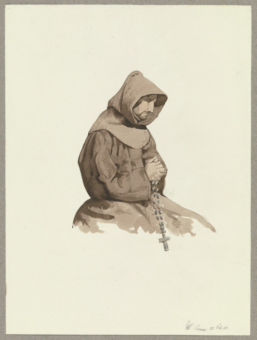 Roman monk od Friedrich Wilhelm Ludwig