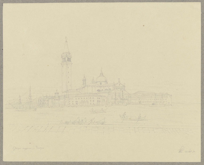 S. Giorgio Maggiore in Venedig od Friedrich Wilhelm Ludwig