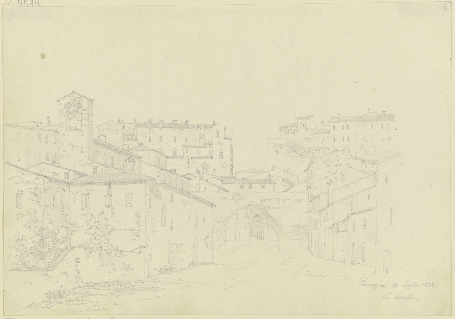 S. Elisabetta alla Conca in Perugia od Friedrich Maximilian Hessemer