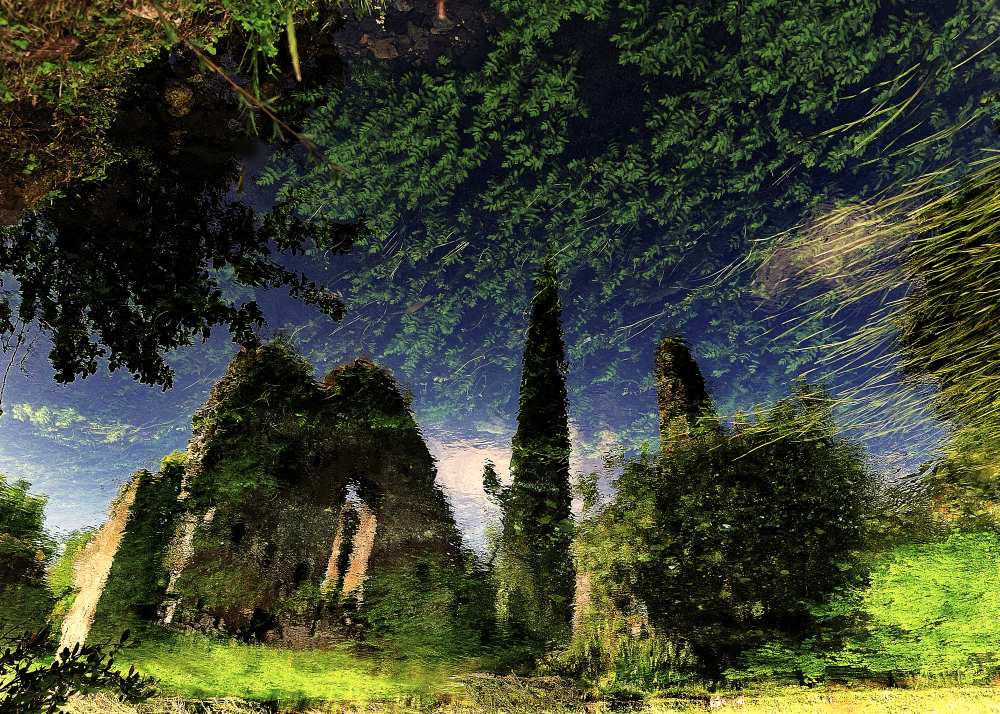 reflected ruins od Fulvio Pellegrini