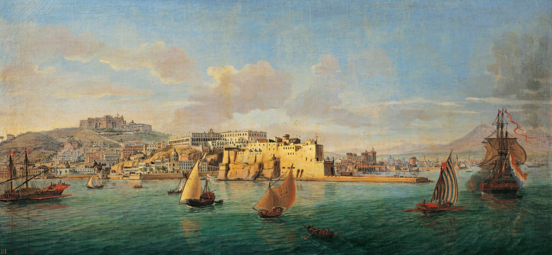 View of Naples od Gaspar Adriaens van Wittel
