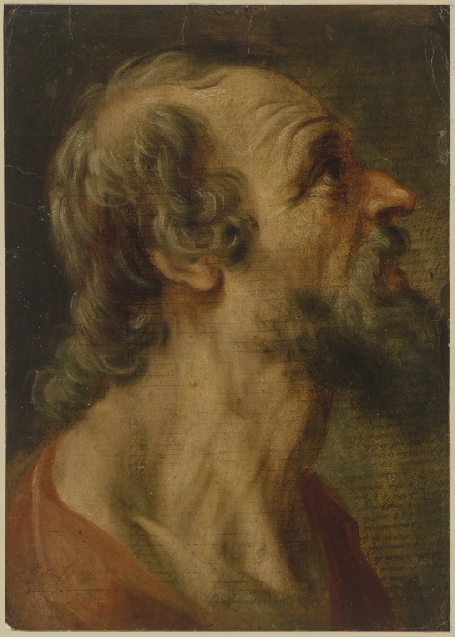 Brustbild eines älteren Mannes (Apostel?) nach rechts od Gaspar de Crayer