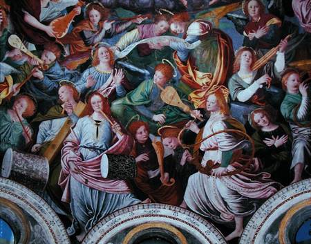 The Concert of Angels od Gaudenzio G. de Vincio Ferrari