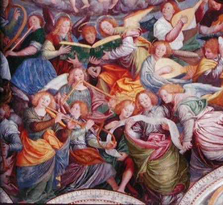 The Concert of Angels od Gaudenzio G. de Vincio Ferrari