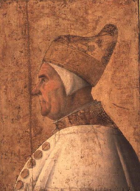 Portrait of Giovanni Mocenigo (1478-85) Doge of Venice od Gentile Bellini