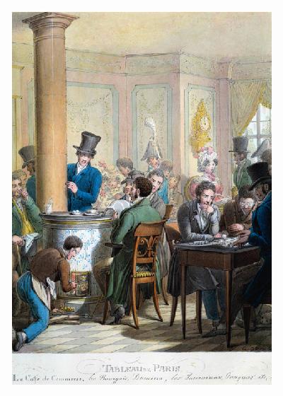 The Cafe de Commerce, from 'Tableau de Paris'  on