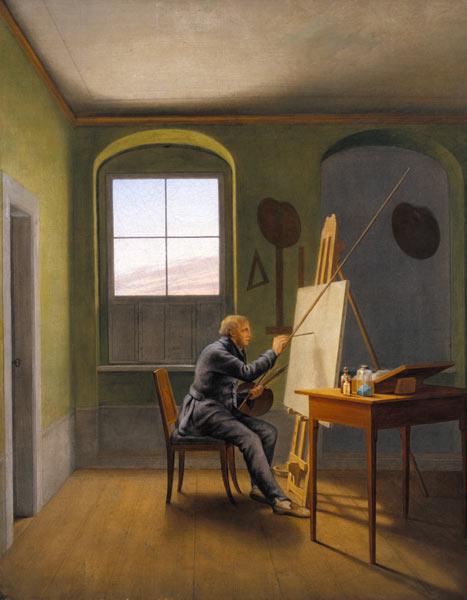 Caspar David Friedrich v alteliéry