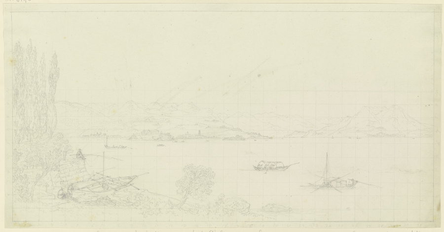 Isola Madre und Isola S. Giovane im Lago Maggiore od Georg Melchior Kraus