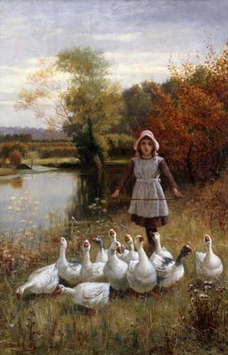 The Goose Girl od George A. Elcock