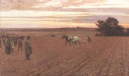 The Ploughing Match od George Carline