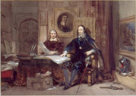 Charles I and his Secretary od George Cattermole