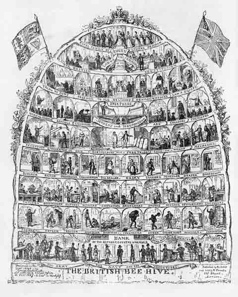 The British Beehive od George Cruikshank