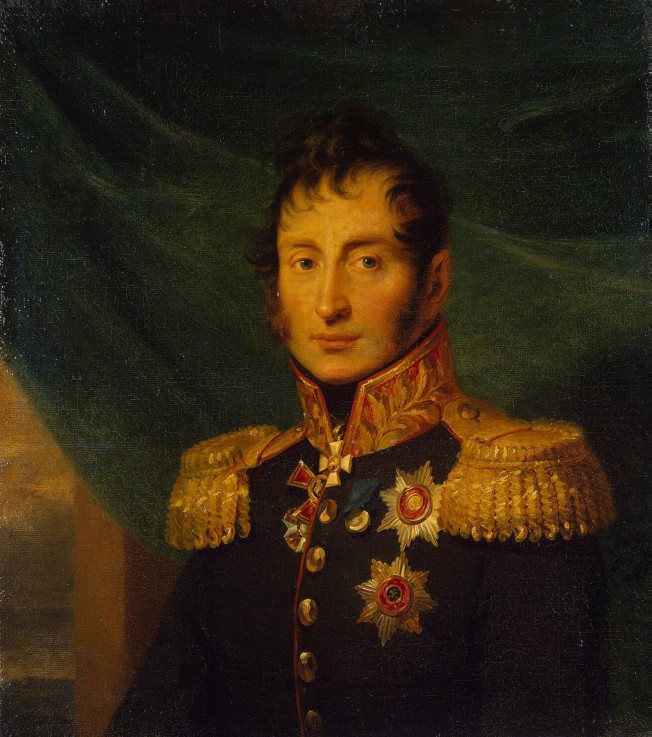 Portrait of Nikolai Alexeyevich Tuchkov (1765-1812) od George Dawe