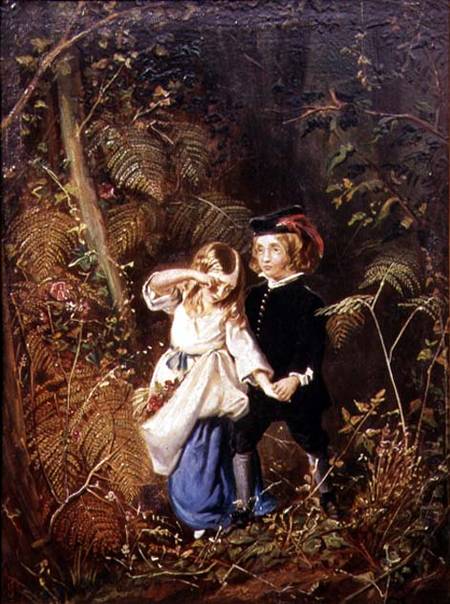 Babes in the Wood or Lost Children od George John Pinwell