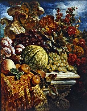 Still life with fruit