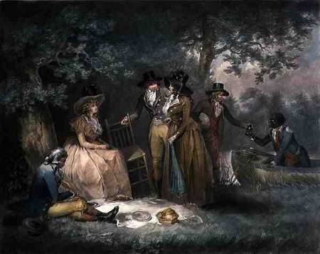The Anglers' Repast, engraved by William Ward (1766-1826), pub. by J.R. Smith od George Morland