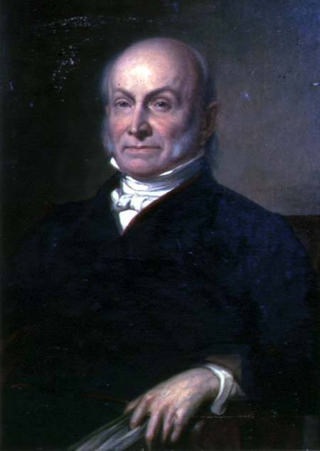 Portrait of John Quincy Adams (1767-1848) sixth President of the United States of America (1825-1829 od George Peter Alexander Healy