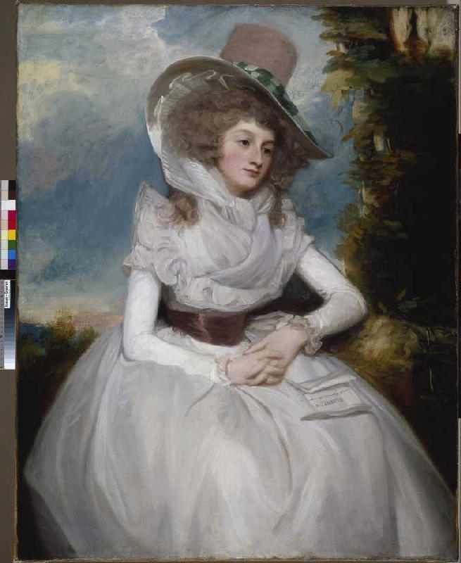 Portrait the Catherine Clements. od George Romney