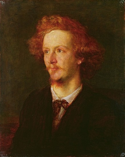 Portrait of Algernon Charles Swinburne (1837-1909) 1867 od George Frederic Watts
