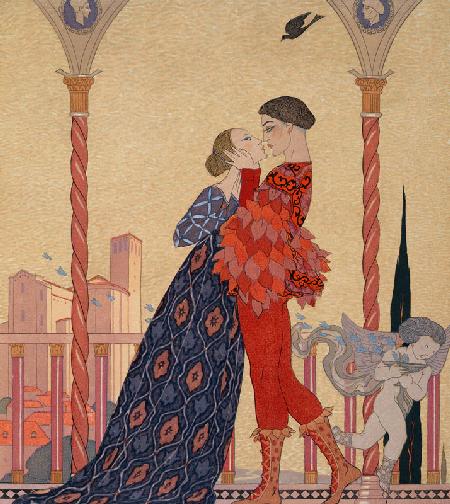 Lovers on a Balcony