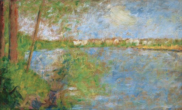 G.Seurat / Spring at the Grande Jatte od Georges Seurat