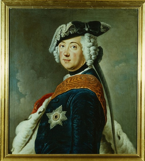 Frederick II the Great of Prussia od German School