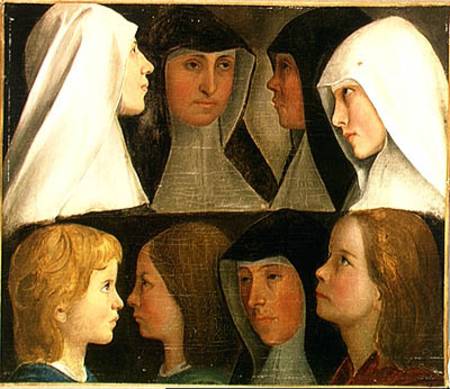 Study of Nuns and Applicants od German School