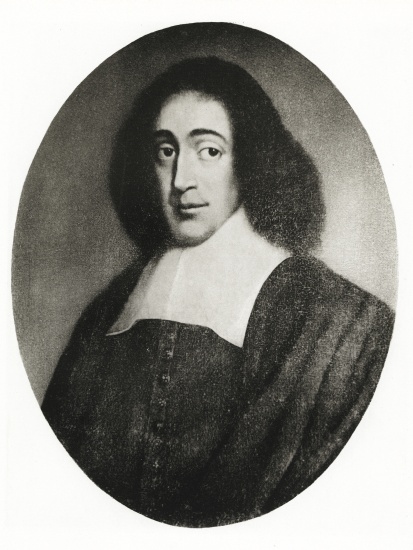 Baruch Spinoza od German School, (19th century)