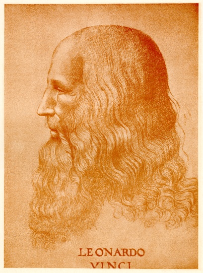 Leonardo da Vinci od German School, (19th century)