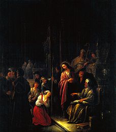 Christ and the sinner od Gerrit Wet