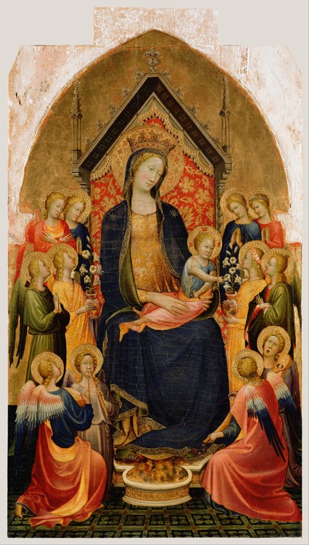 Madonna and Child with Musical Angels od Gherardo Starnina