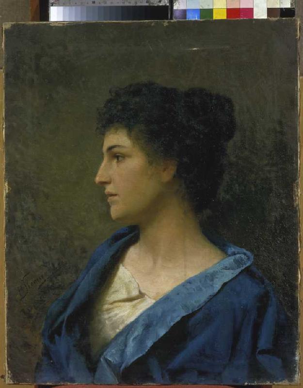 Portrait of a Greek od G.I. Semiradski