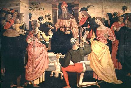 The Judgement of Solomon od Giacomo Pacchiarotti