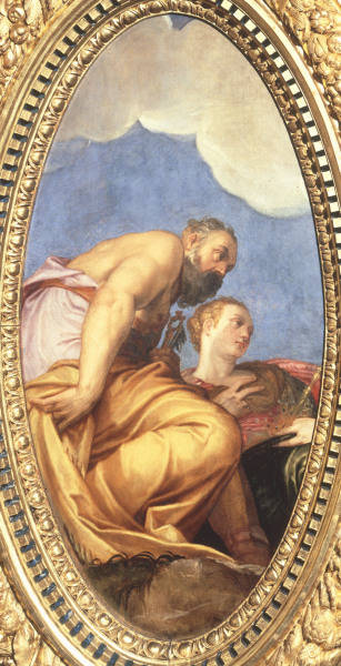 G. G. Zelotti / Janus and Juno od Giambattista Zelotti