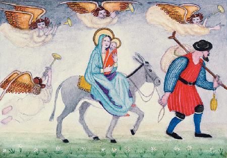 Flight into Egypt III 