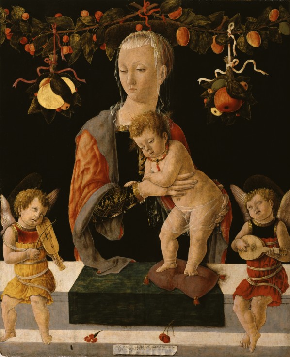 Madonna and Child with Angels od Giorgio Schiavone