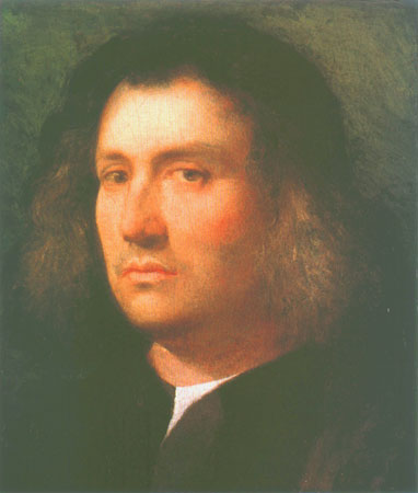 Portrait of Terris od Giorgione (eigentl. Giorgio Barbarelli oder da Castelfranco)