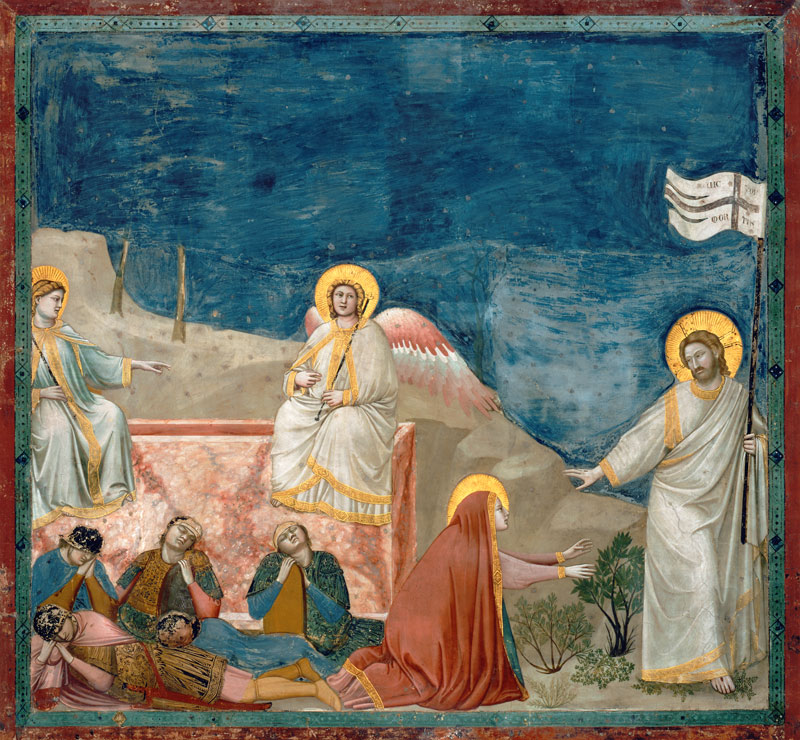 Giotto / The Resurrection / c.1303/05 od Giotto (di Bondone)