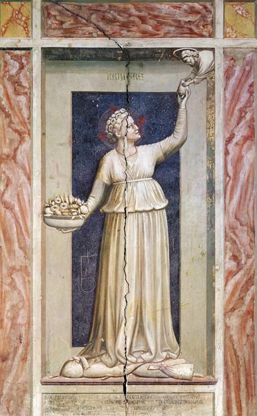 Charity od Giotto (di Bondone)