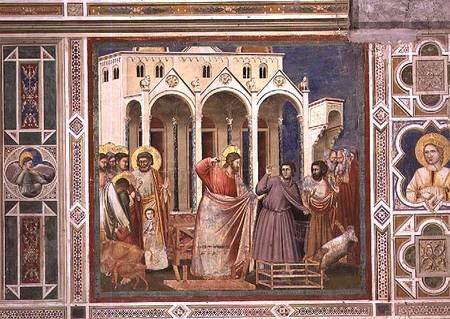 The Cleansing of the Temple od Giotto (di Bondone)