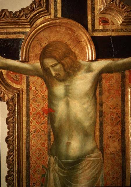 Crucifix, detail of Christ od Giotto (di Bondone)