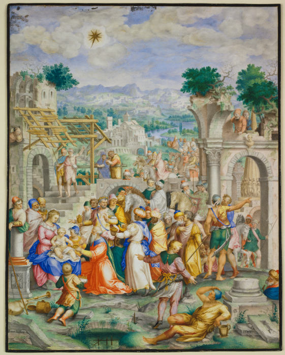Adoration of the kings od Giovanni Battista Castello