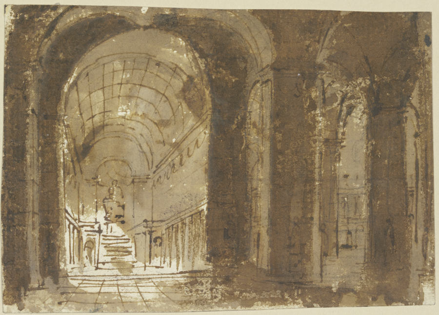 Church interior od Giovanni Battista Piranesi