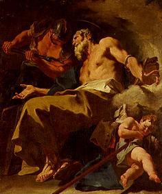 Torture of St. Thomas. od Giovanni Battista Pittoni