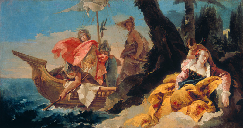 Rinaldo Abandons Armida od Giovanni Battista Tiepolo