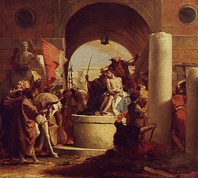 The thorn coronation Christi. od Giovanni Battista Tiepolo