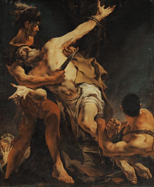 Martyrdom of St. Bartholomäus. od Giovanni Battista Tiepolo