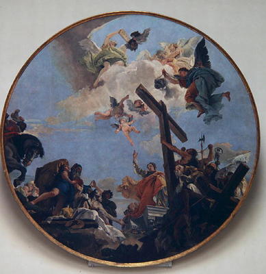 The Discovery of the True Cross and St. Helena, c.1740 (oil on canvas) od Giovanni Battista Tiepolo