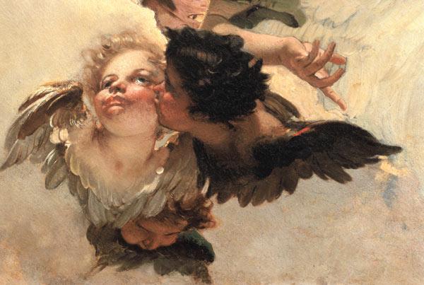 G.B.Tiepolo / Cherub / Ceiling Paint.