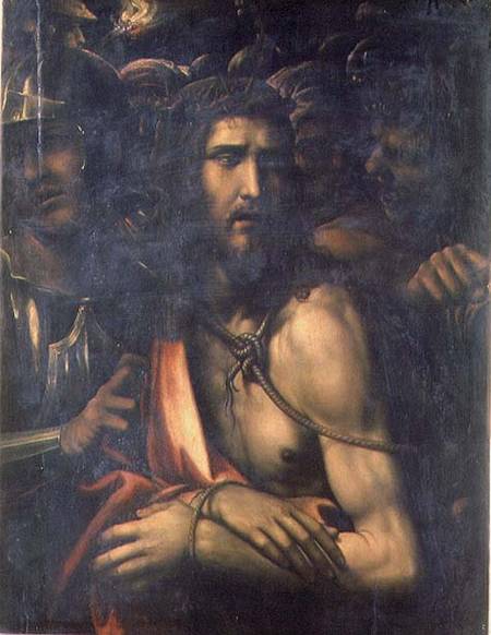 Christ amid his Tormentors od Giovanni Bazzi Sodoma